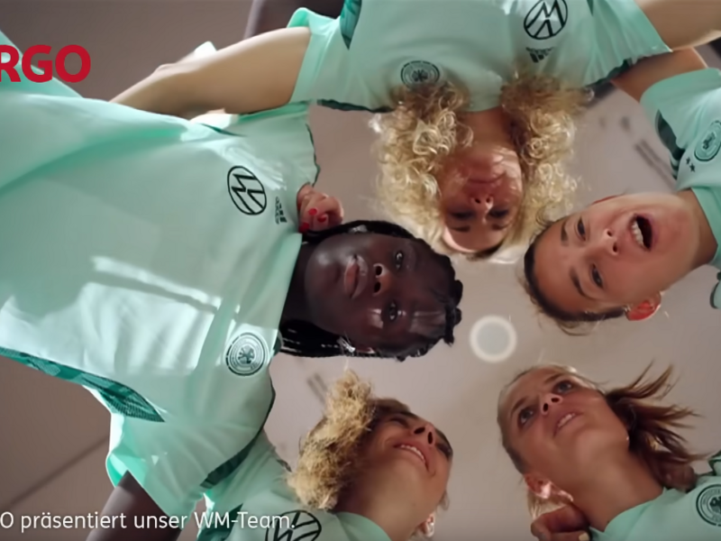 Gruppe von Sportlerinnen